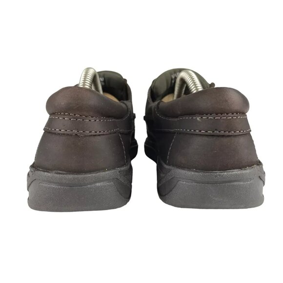 Lee Womens Dark Brown Mark Moc Toe Slip On Casual Boat Shoes Size US 6 M - Picture 5 of 10